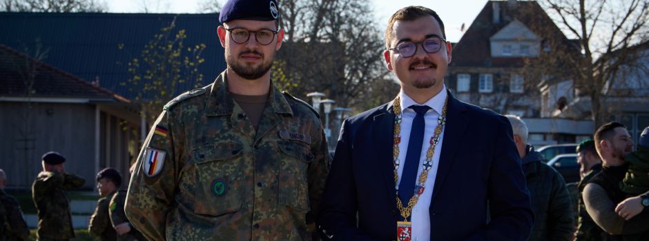 Feierliche Kompanieübergabe der 3. Kompanie des Jägerbataillon 292