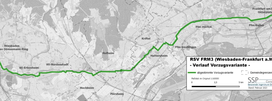 Radschnellweg Wiesbaden – Frankfurt: So geht es weiter