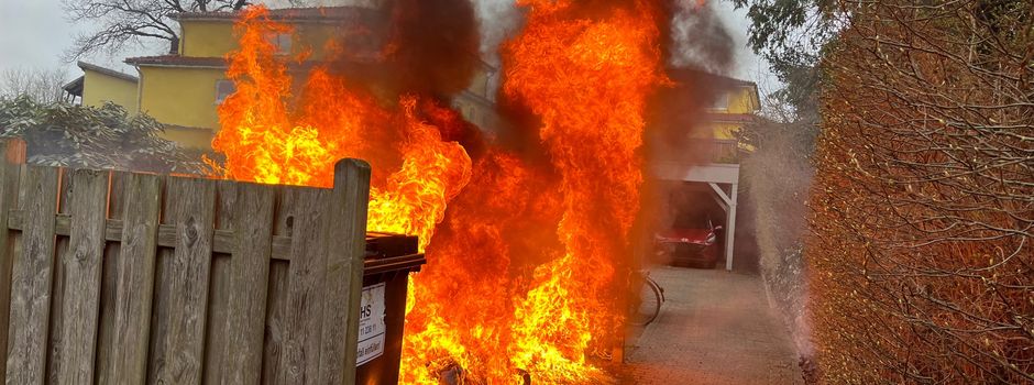 Trupp unter Atemschutz bringt Feuer in Soltau unter Kontrolle