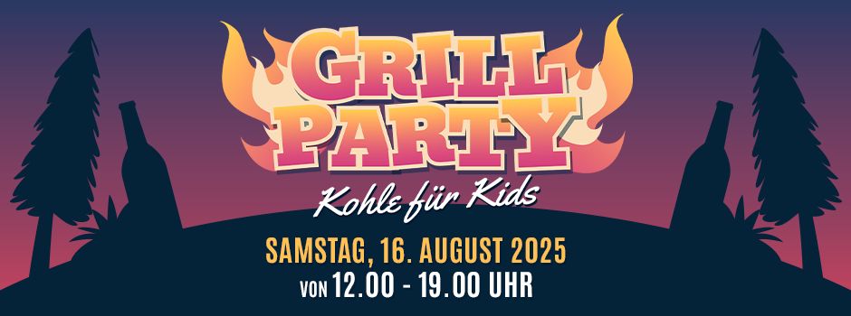 Benefiz-Grillparty „Kohle für Kids“ am Dorfplatz