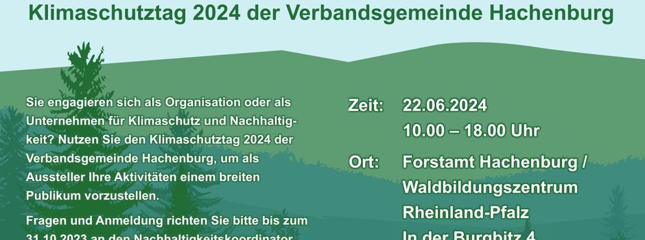 Klimaschutztag der VG Hachenburg