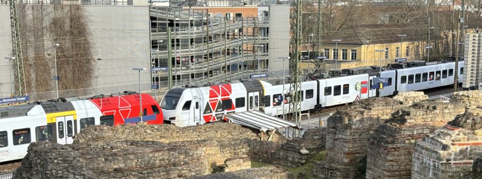 Bauarbeiten beeinträchtigen Zugverkehr zwischen Mainz und Frankfurt