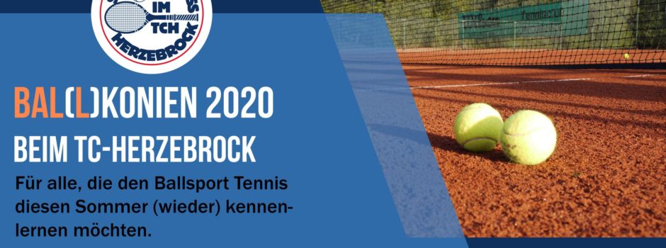 Bal(l)konien 2020 beim TC Herzebrock