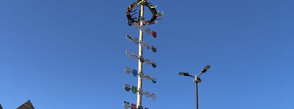 Maibaum 2026 – der Baum steht