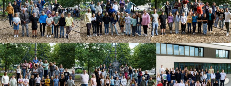 Willkommen an der Von-Zumbusch-Gesamtschule: Die neuen Fünftklässler und die EF