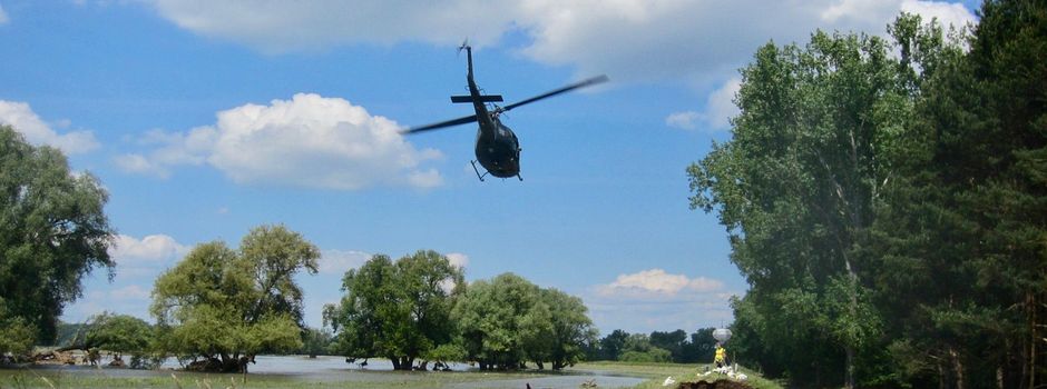 THW-Bergungsübung in Alttrebbin