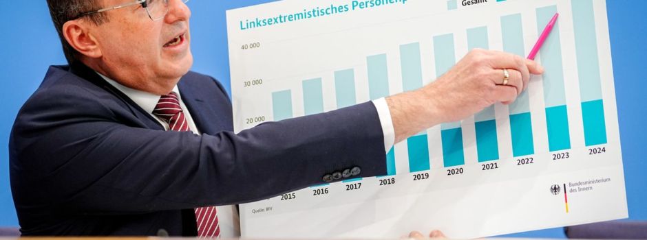 Verfassungsschutzbericht: Deutlich mehr Extremisten im Blick