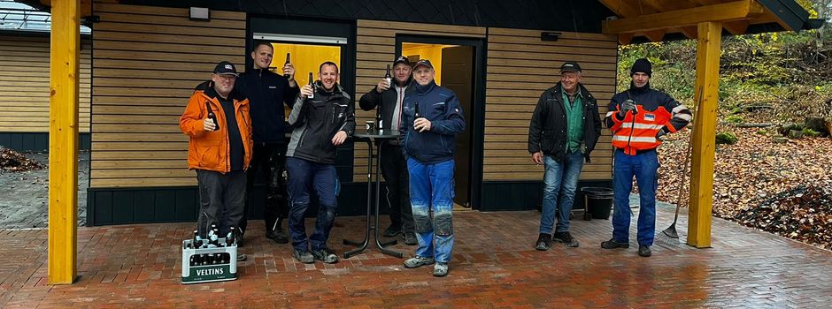 Baustellenupdate Grillhütte