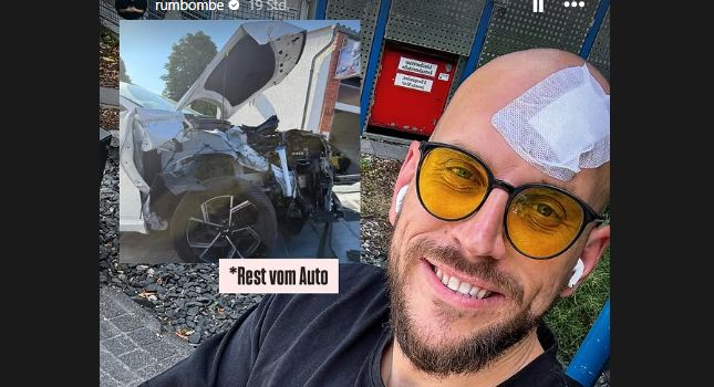 Ballermann-Star „Rumbombe“ aus Mainz durchleidet schweren Verkehrsunfall