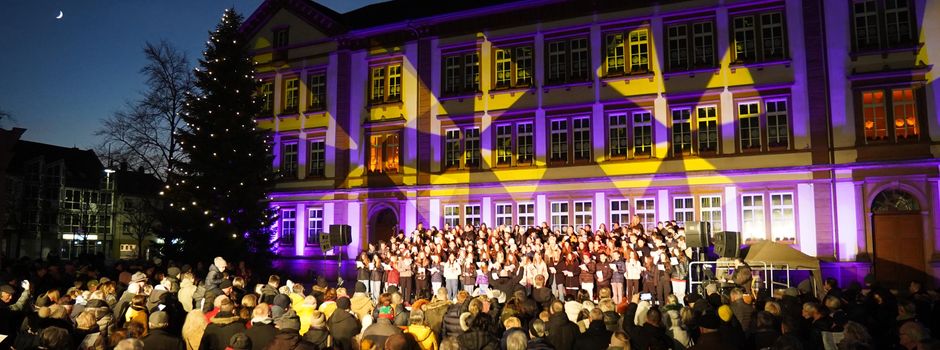 So himmlisch klingt die Weihnachtszeit: Offenes Singen auf dem Exe