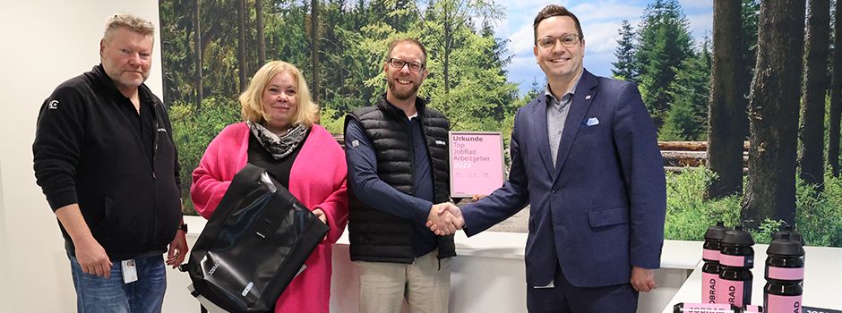HOMAG erhält Auszeichnung als Top JobRad Arbeitgeber 2023