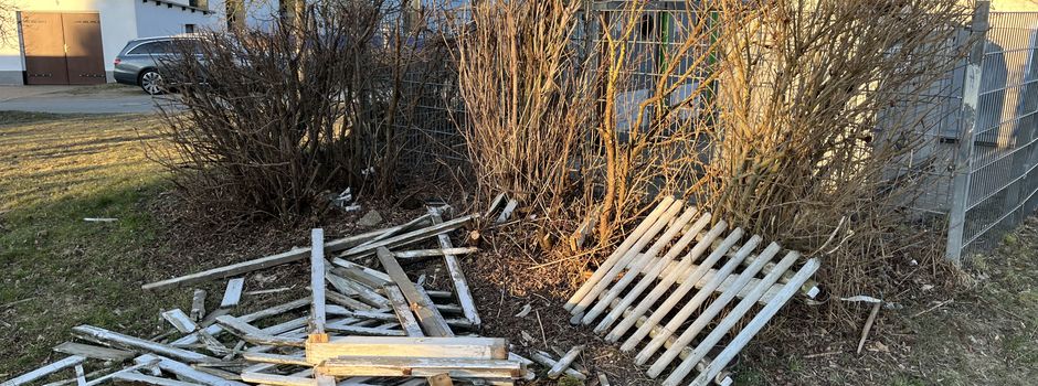 Müllprobleme am Lübower Containerplatz