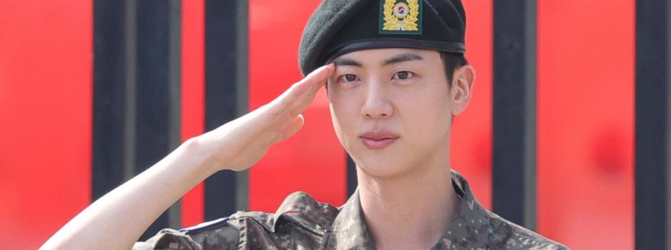 Erstes BTS-Mitglied beendet seinen Militärdienst