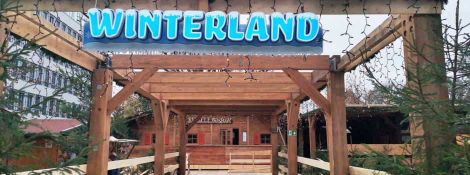 Das Winterland eröffnet an der City Galerie in Augsburg