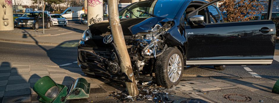 Verletzter bei Unfall in der Mainzer Straße