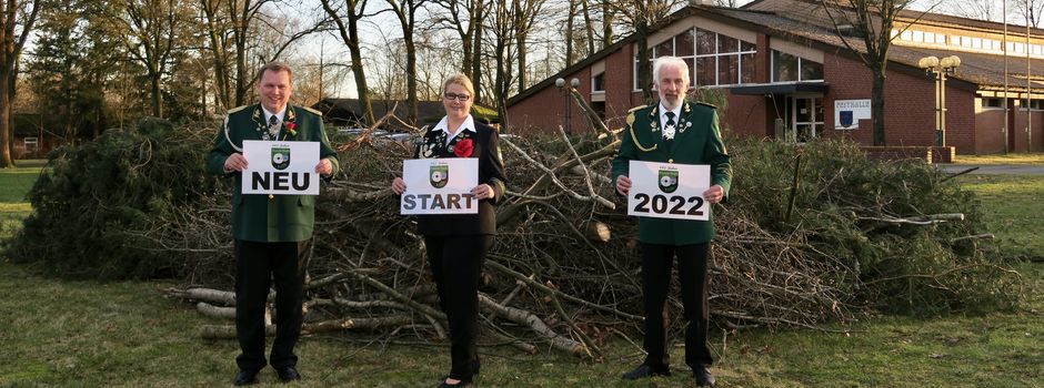 „Wir wollen wieder starten“: Jubiläumsjahr beginnt mit Osterfeuer