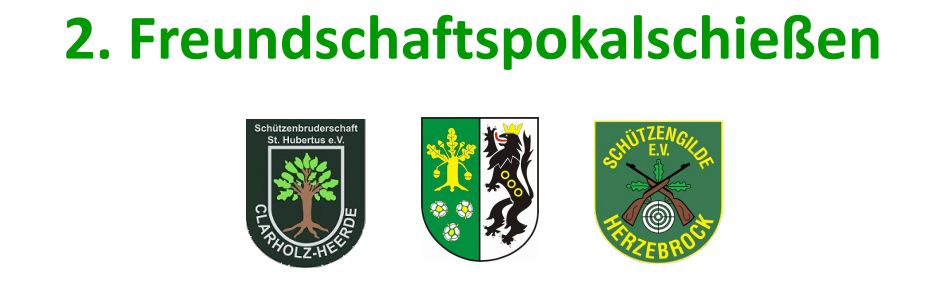 Zweites Freundschaftspokalschießen der drei Schützenvereine