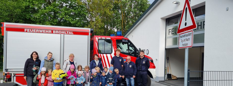 Königssee-Minis bei der Feuerwehr  