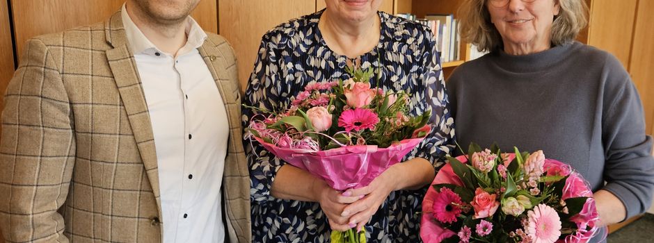 Zwei langjährige Mitarbeiterinnen der Gemeinde Lotte in den Ruhestand verabschiedet 