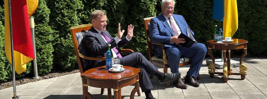 Deutschland und Ukraine wollen Rüstungskooperation ankurbeln