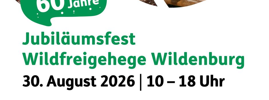 🐺 60 Jahre Wildfreigehege Wildenburg – Feiern Sie mit! 🎉