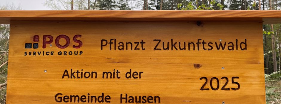 Firma POS pflanzt Zukunftswald
