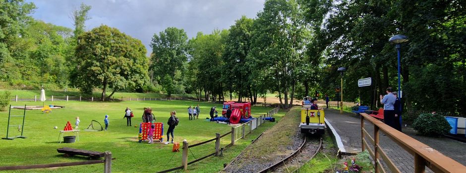 Kindertag bei der Parkeisenbahn Vatterode