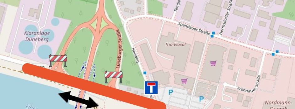 Ferienzeit ist Bauzeit: Hier kommt es in Geesthacht zu Verkehrsbehinderungen