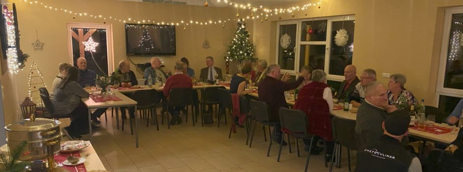 Weihnachtsfeier für Junggebliebene 60+