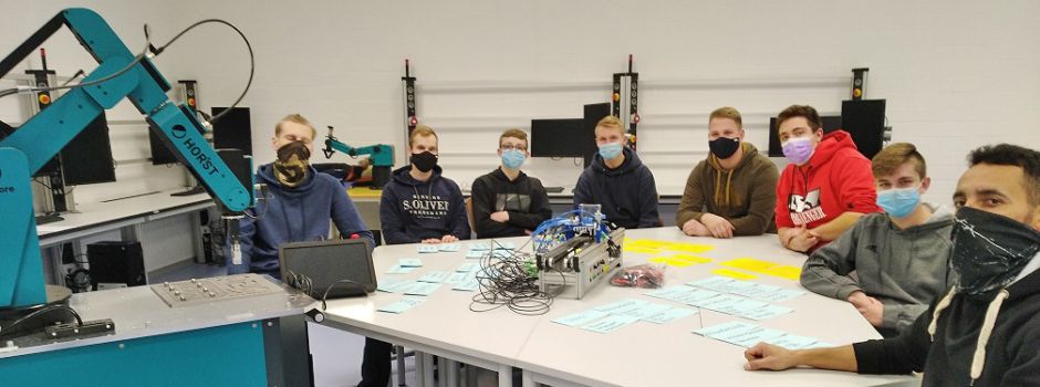 Unterricht mit neuester Technologie