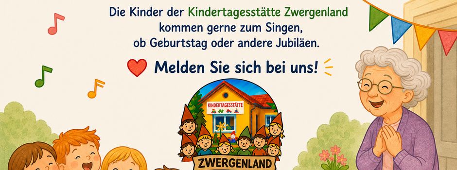 Wir singen gerne für euch! 