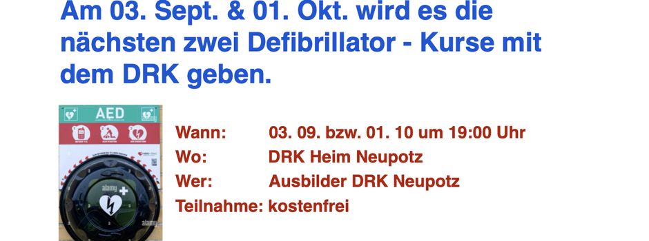 Leben Retten >> Defibrillator richtig einsetzen