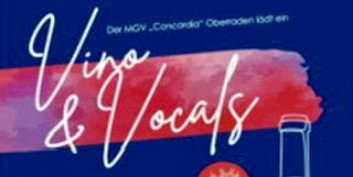 Vino & Vocals - MGV lädt ein
