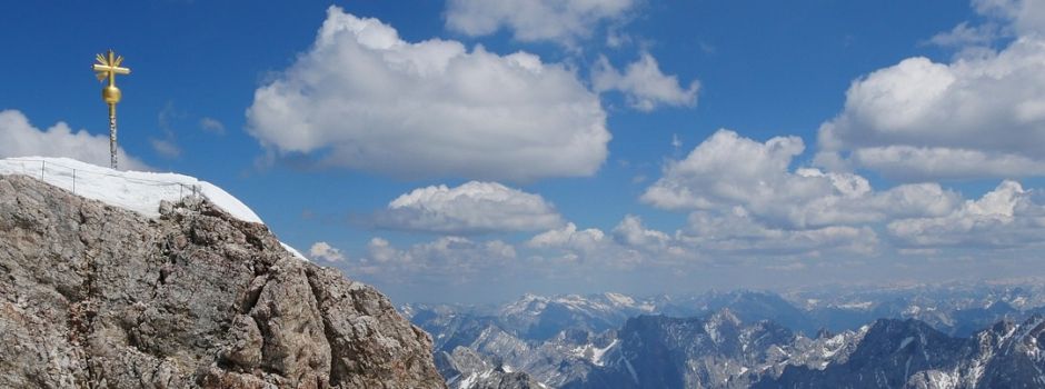 Nach Sturm auf Zugspitze: Südpfälzer rettet Zacken von Gipfelkreuz