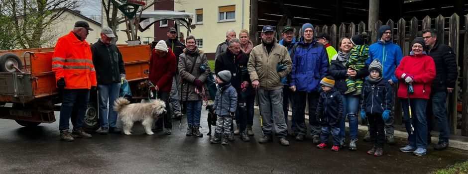 „Aktion Saubere Landschaft “  am 15.4.23