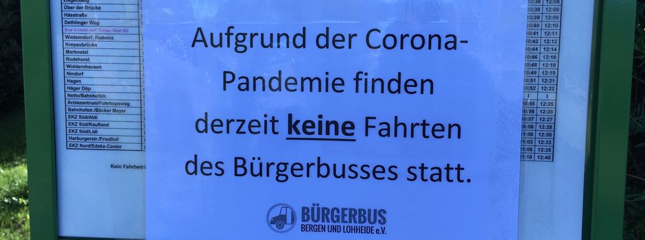 Kein Linienverkehr bis 2021