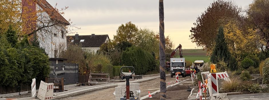 Update vom 31.10.2025: Impressionen von den Bauarbeiten in der Wilhelmsthaler Straße