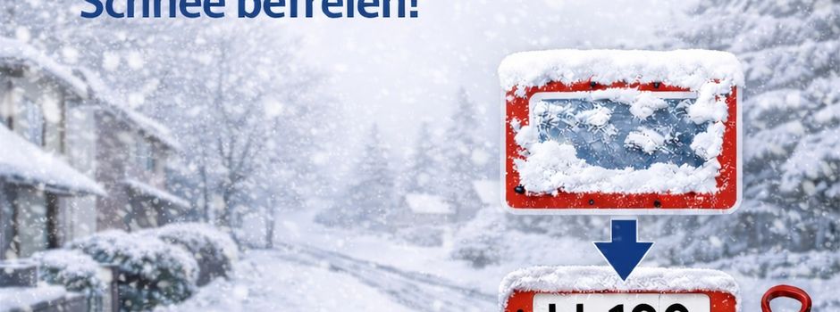 ❄️ Hinweis: Hydranten bei Schnee 🚒