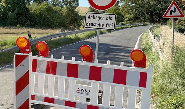 Sanierung der Kreisstraße 32 gestartet