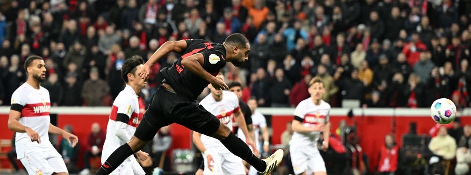 Tah köpft Bayer ins Pokal-Halbfinale - 3:2 gegen Stuttgart