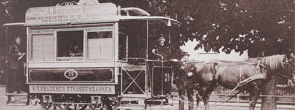 Vom Pferd zum Elektrobus: Die Geschichte des öffentlichen Personennahverkehrs in Wiesbaden