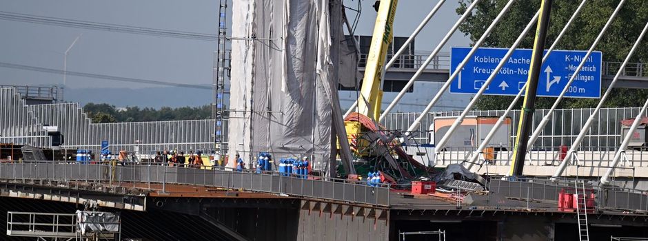 Arbeitsunfall an Leverkusener Brücke: Toter und Verletzte