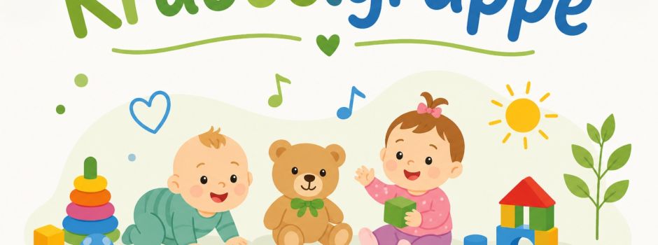 Einladung zur Krabbelgruppe der Kindertagesstätten