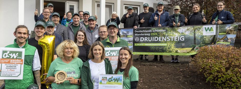 
Druidensteig ist „Deutschlands schönster Wanderweg 2026“
