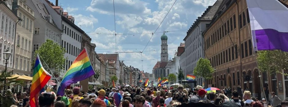 Der CSD in Augsburg – die Fuggerstadt in Regenbogenfarben
