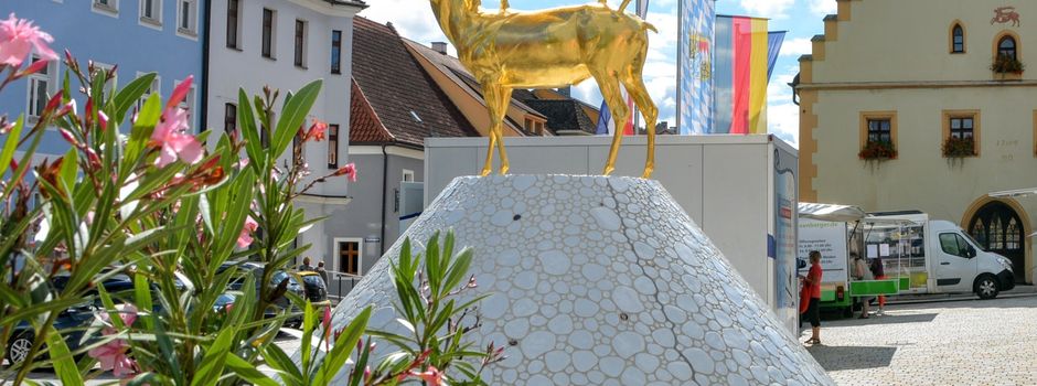 Sommerpause beim Wochenmarkt in Hirschau