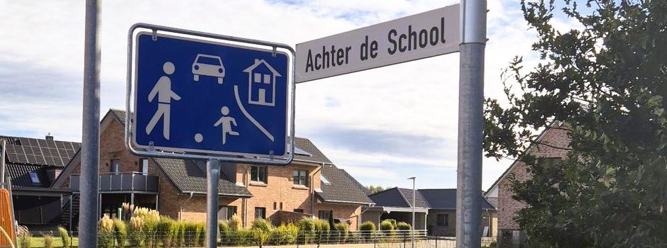 "Achter de School" wird zur Spielstraße
