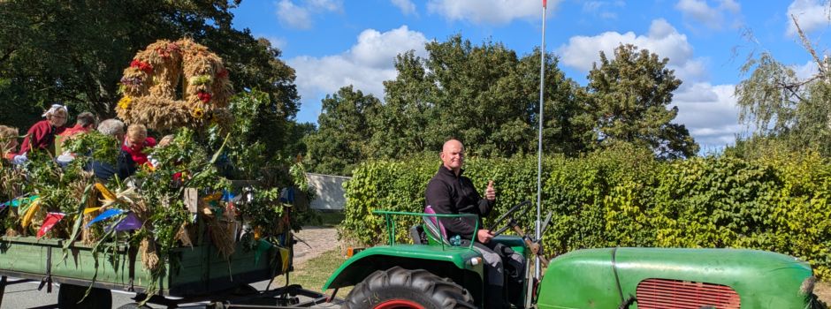 Erntefest in der Gemeinde Lewitzrand - Klinken ein toller Gastgeber