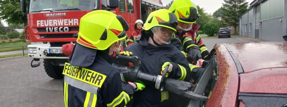 Besonderer Übungsdienst bei der Feuerwehr