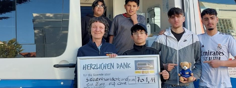 Wormser Jugendliche sammeln Spenden für den „Wünschewagen“ des ASB